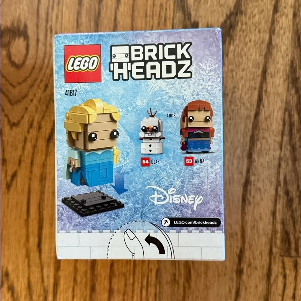 Lego Brick Headz Disney Elsa set 41617 new in sealed box 130 pieces retired rare